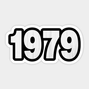 1979 Vintage Sticker